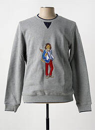 Pulover guler rotund mâneci lungi gri CH. K. WILLIAMS homme