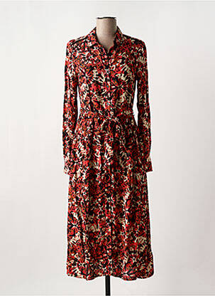 Rochie midi portocaliu LOLA ESPELETA femeie