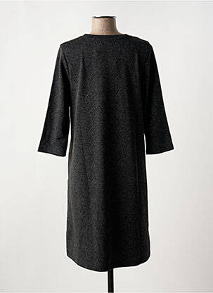 Rochie midi mâneci 3/4 mâneci 3/4 gri BROADWAY femeie