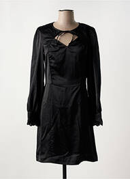 Rochie scurtă mâneci lungi mâneci lungi negru SYMBIOSE femme