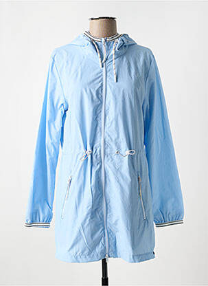 Impermeabil închidere cu fermoar detașabil cu glugă albastru BROADWAY femeie
