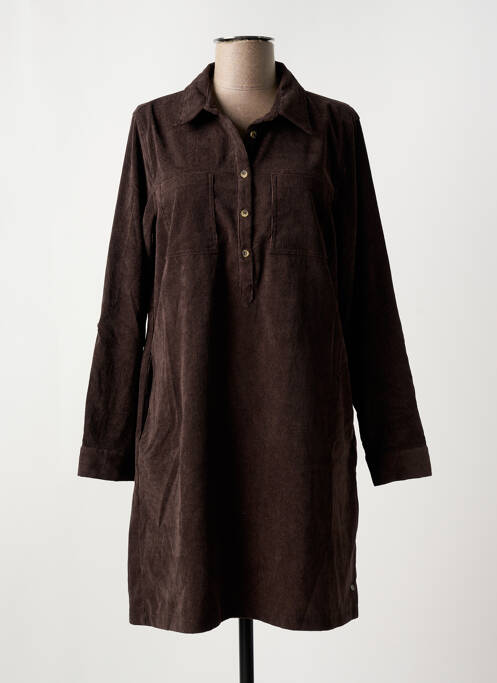 Rochie scurtă maro BROADWAY femeie