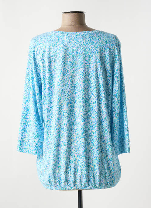 Tricou mâneci 3/4 mâneci 3/4 albastru BROADWAY femme