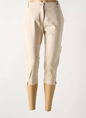 Pantalon trei sferturi bej BROADWAY femeie