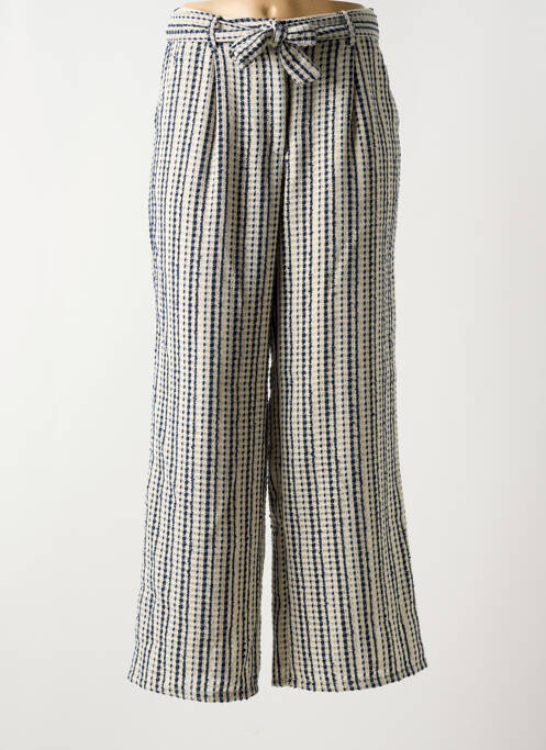 Pantalon larg bej THE KORNER femeie