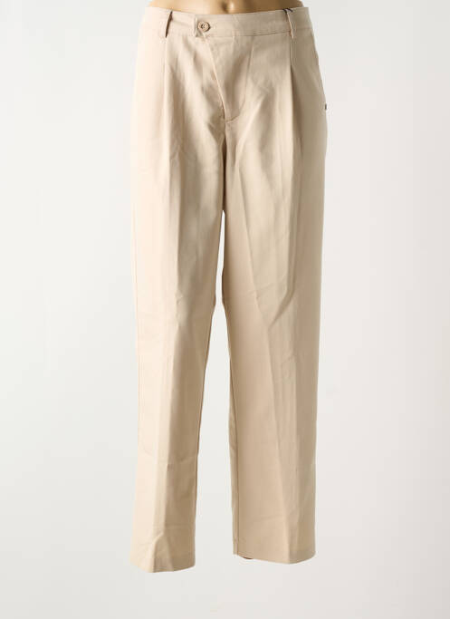 Pantalon drept bej BROADWAY femeie
