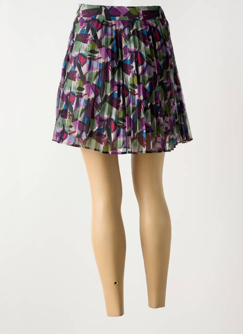 Fustă scurtă violet SYMBIOSE femeie