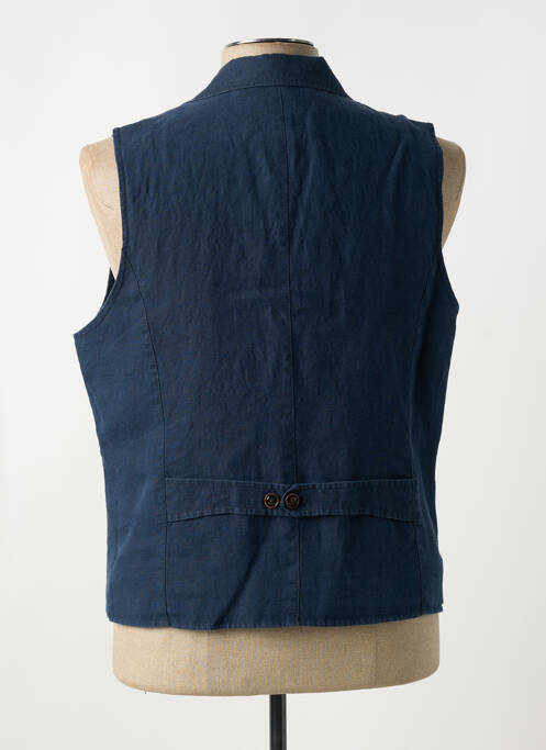 Vestă fără mâneci albastru închis MAISON WOOLIES bărbat