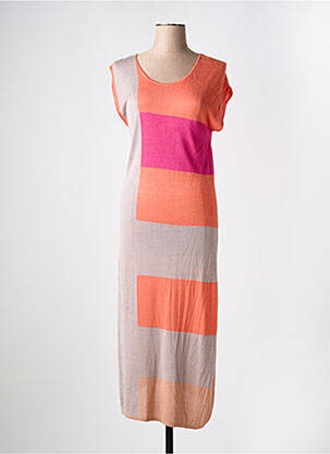 Rochie lungă portocaliu LE PETIT BAIGNEUR femeie