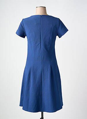 Rochie midi mâneci scurte mâneci scurte albastru STREET ONE femeie