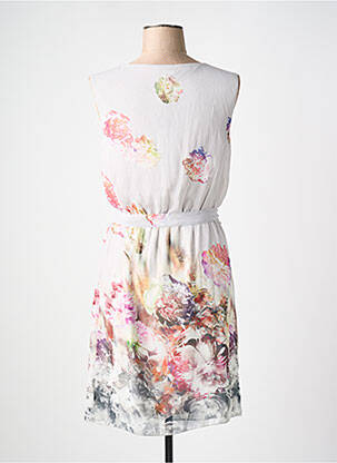 Rochie midi imprimeu floral fără mâneci gri STREET ONE femeie