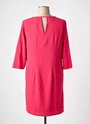 Rochie midi mâneci 3/4 mâneci 3/4 roz STREET ONE femeie