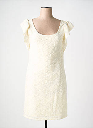 Rochie midi bej VILA femeie