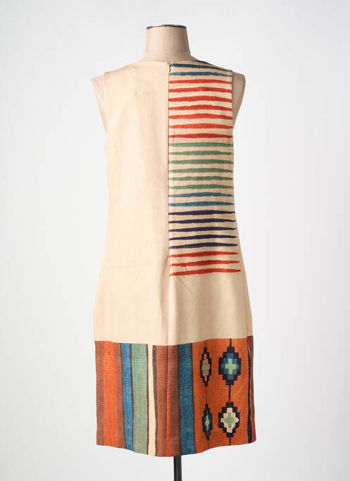 Rochie midi bej NICE THINGS femeie