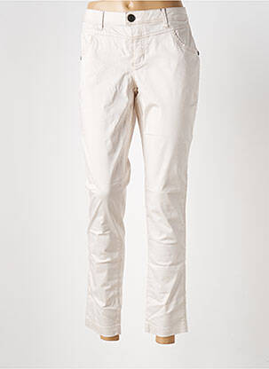 Pantalon 7/8 țesătură poplin mărime normală gri STREET ONE femeie