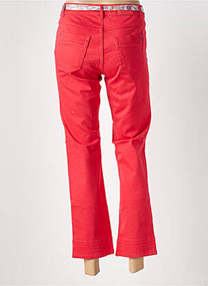 Pantalon 7/8 elasticitate mărime normală roșu PARA MI femeie