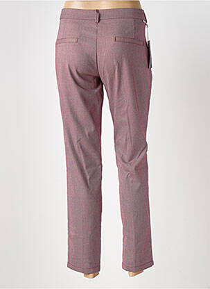 Pantalon 7/8 talie cu cleme mărime normală roșu REIKO femeie