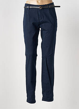 Pantalon chino talie joasă talie joasă albastru SCOTCH & SODA femeie