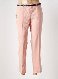 Pantalon 7/8 talie cu cleme mărime normală roz SCOTCH & SODA femme