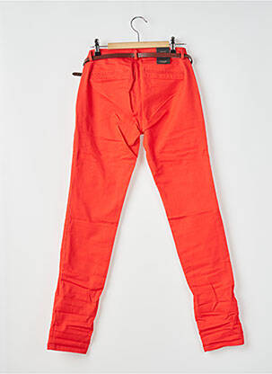 Pantalon chino țesătură poplin mărime normală roșu SCOTCH & SODA femeie
