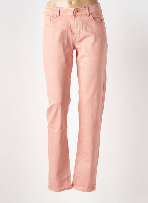 Blugi cu croială slim roz CKS femeie