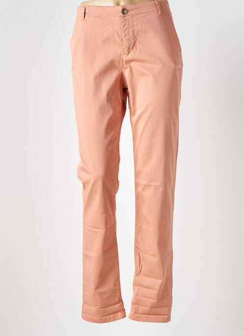 Pantalon chino roz NICE THINGS femeie