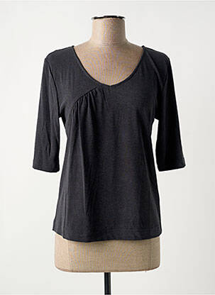Tricou mâneci 3/4 mâneci 3/4 gri CREAM femeie