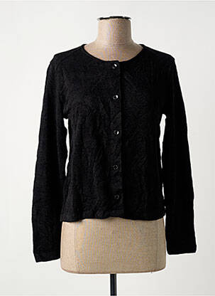 Vestă cu mâneci lungi negru MALOKA femeie