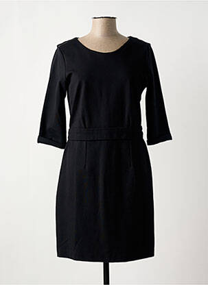 Rochie midi mâneci 3/4 mâneci 3/4 negru ONE STEP femeie