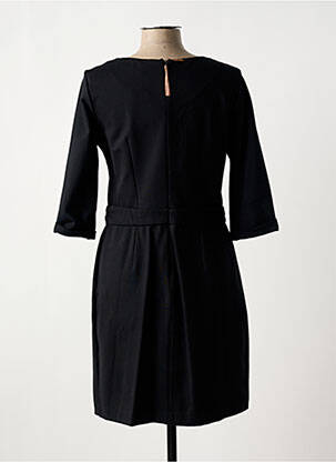 Rochie midi mâneci 3/4 mâneci 3/4 negru ONE STEP femeie