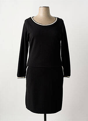 Rochie midi mâneci lungi mâneci lungi negru LA FEE MARABOUTEE femeie