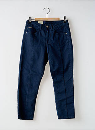 Pantalon trei sferturi albastru CREAM femeie