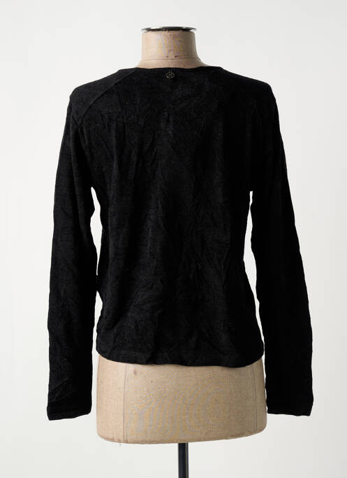 Vestă cu mâneci lungi negru MALOKA femeie