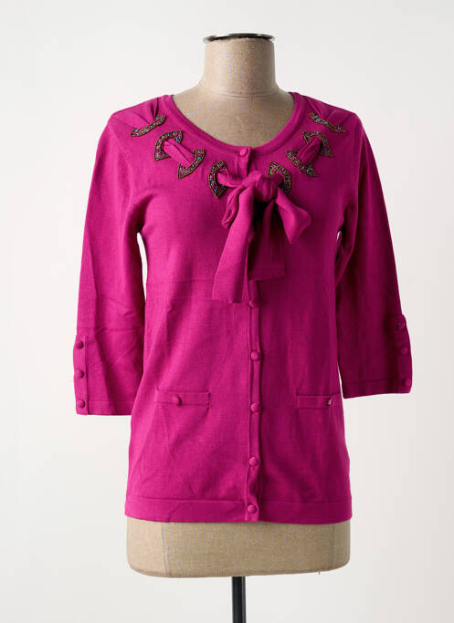 Vestă cu mâneci lungi violet SPARKLE BY ETINCELLE femeie