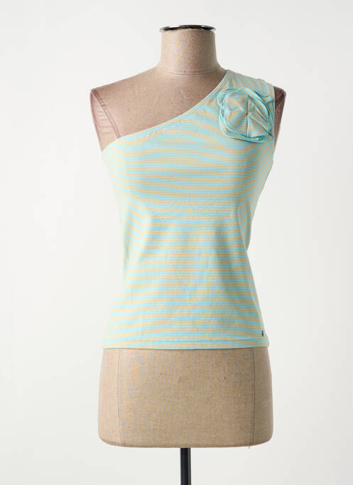 Top albastru DES PETITS HAUTS femeie