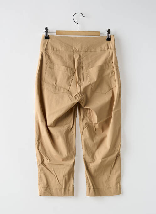 Pantalon trei sferturi maro MALOKA femeie