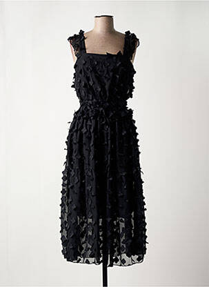 Rochie lungă fără mâneci fără mâneci negru MONACO COLLECTION femeie