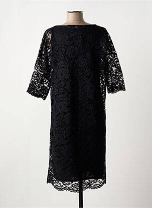Rochie midi mâneci scurte mâneci scurte negru LA FEE MARABOUTEE femeie