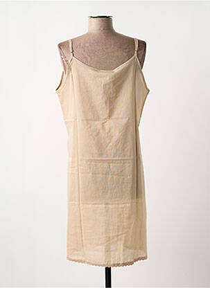 Jupon/fond de rochie croială cambrată bej ORIENTIQUE NATURALLY femeie