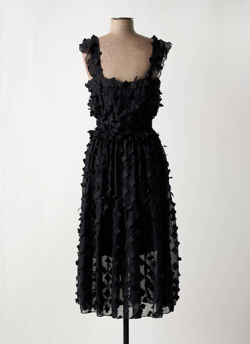 Rochie lungă negru MONACO COLLECTION femeie