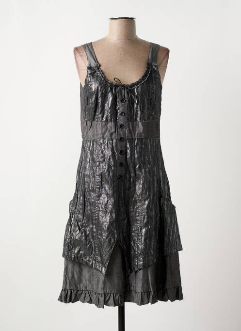 Rochie midi argintiu SALT & PEPPER femeie