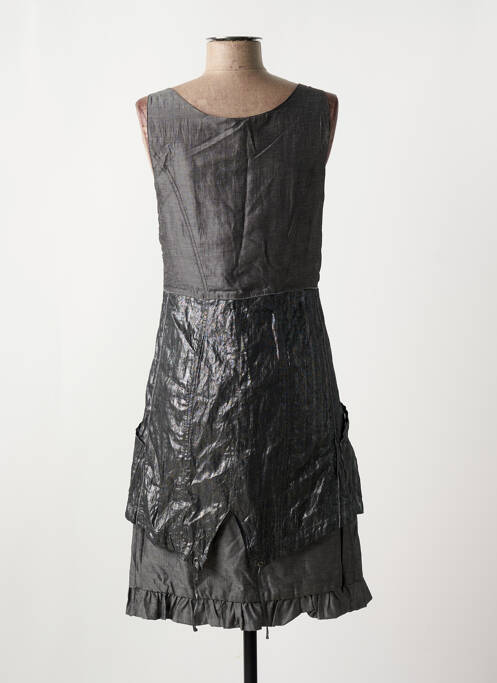 Rochie midi argintiu SALT & PEPPER femeie