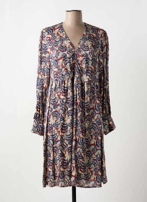 Rochie midi bej LA FEE MARABOUTEE femeie