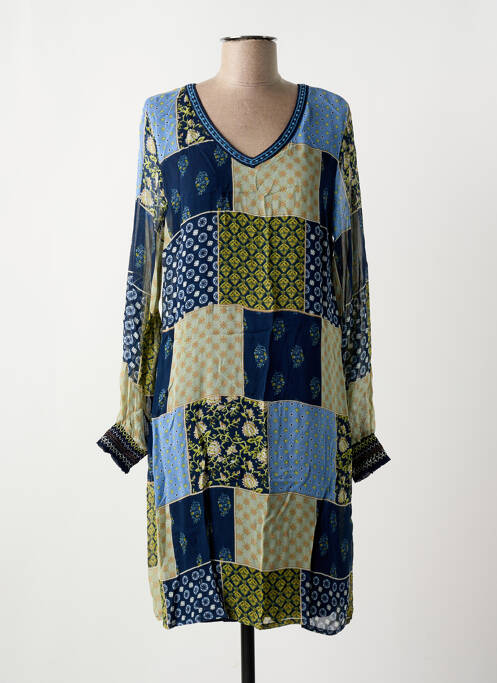 Rochie midi albastru CREAM femeie