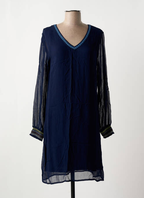 Rochie midi albastru CREAM femeie