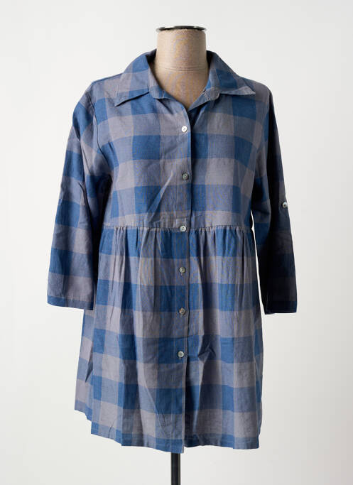 Tunică mâneci lungi albastru ORIENTIQUE NATURALLY femeie