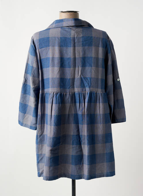 Tunică mâneci lungi albastru ORIENTIQUE NATURALLY femeie