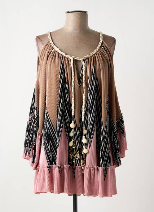 Tunică mâneci lungi roz MY STORY femeie