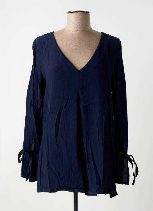 Tunică mâneci lungi albastru POUSSIERE D'ETOLE femeie