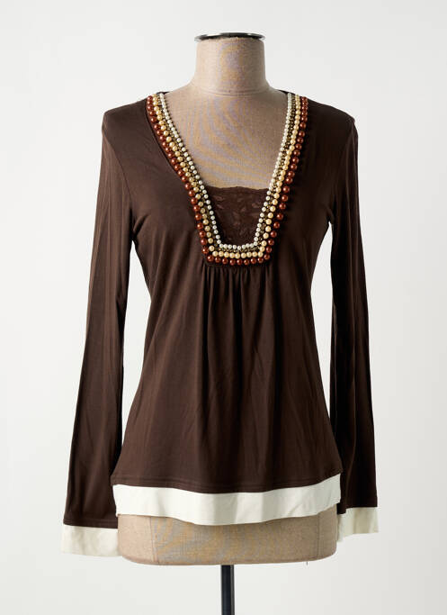 Tricou maro JUS D'ORANGE femeie